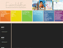 Tablet Screenshot of fairchildfun.com